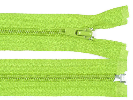 Spirālveida rāvējslēdzējs Lime green 50 cm